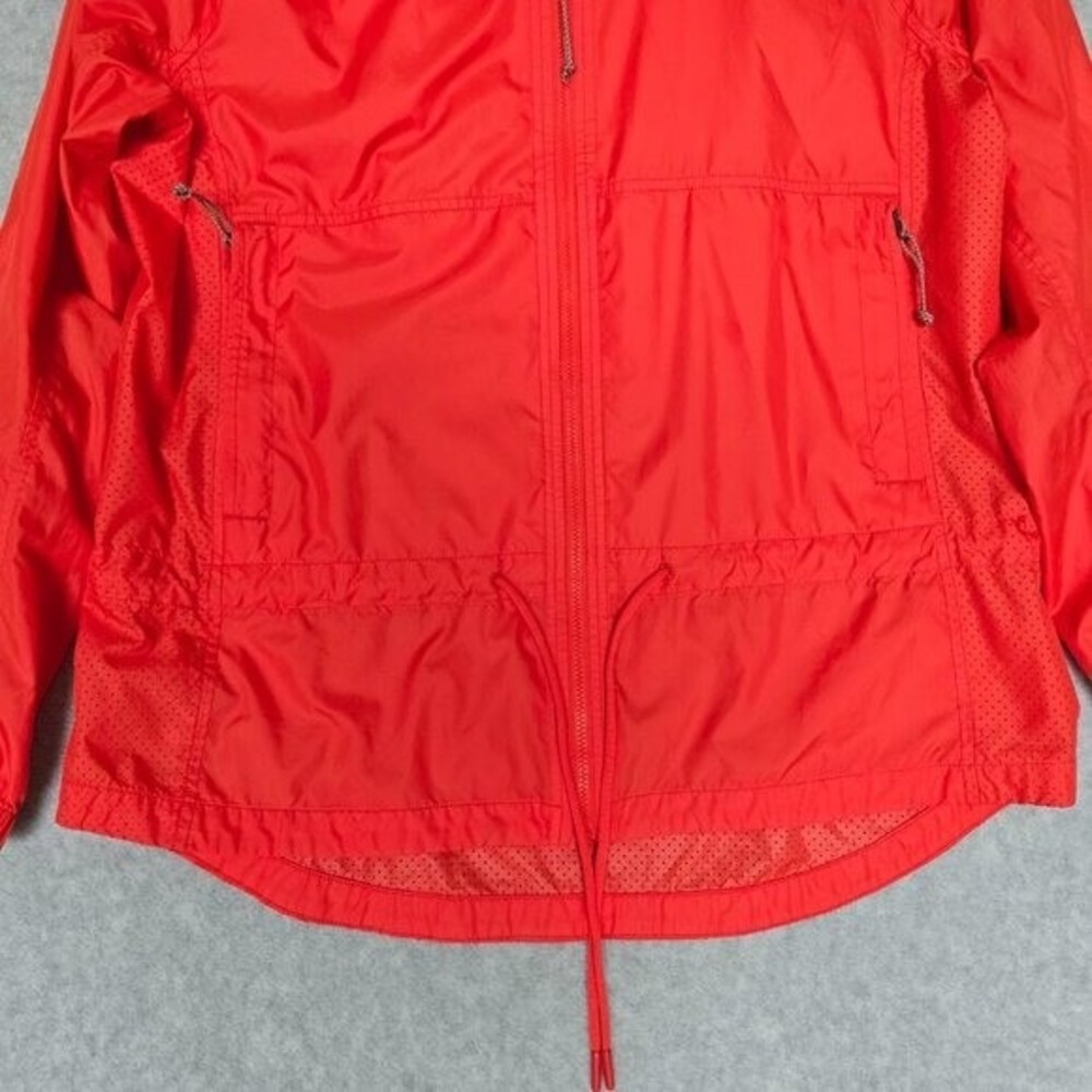 Eddie Bauer Women Size M Lightweight Active Nylon Full Zip Hooded Rain Jacket - Picture 5 of 10